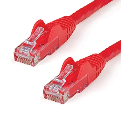Imagen de Startech.com Cable De 2m Rojo Red Gigabit Cat6 Ethernet Rj45 Sin Enganche Snagless Cables