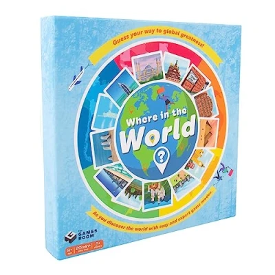 Imagen de ¿Dónde en el mundo? Juego. Pon a prueba tus conocimientos geográficos. Usa habilidades para combinar banderas, localizar puntos de referencia y países mapa. Juegos mesa divertidos