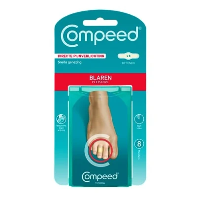 Imagen de Ampoules Compeed sur les orteils, 8 St