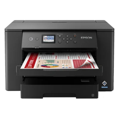 Imagen de Impresora multifunción Epson WorkForce WF 7310DTW, 32 ppm, 4800 x 2400 DPI, WiFi, Negro