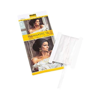 Imagen de Vlieseline Cinta framilástica: 5 m x 6 mm: Transparente, Poliuretano, 5m 6mm,