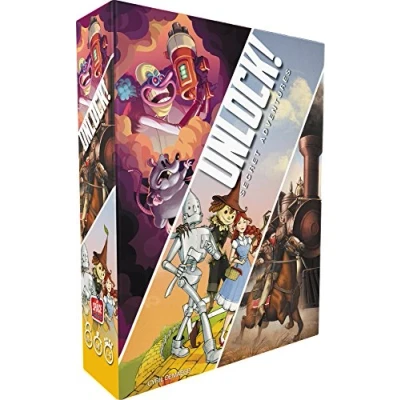 Imagen de Space Cowboys Unlock!: Secret Adventures UNbox Now Juego de Mesa a Partir 10 1 6 Jugadores 60 Minutos versión en francés