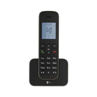Imagen de Telekom Sinus 207 Teléfono (Teléfono analógico, Terminal inalámbrico, 150 entradas, Negro)