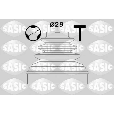 Imagen de SASIC 1900022 Fuelle Palier Eje delantero, lado de engranaje PEUGEOT: 407 Berlina, 406 SW, CITROËN: C5 3, C4 I Grand Picasso