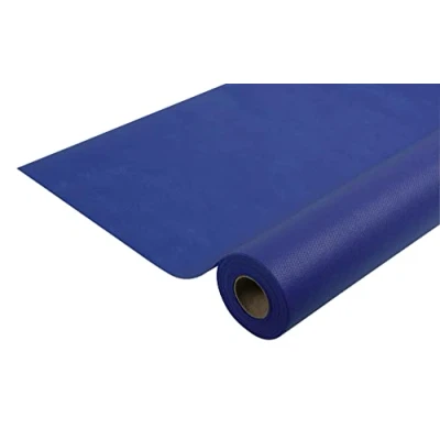 Imagen de Pro Nappe Ref R781046I Mantel no tejido spunbond desechable Rollo de 10 M largo X 1,20 ancho Color azul marino Material resistente al desgarro, repelente agua y que se puede limpiar