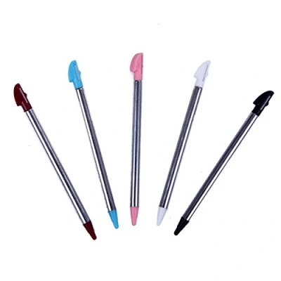 Imagen de C FUNN 5Pcs Metal Retráctil Stylus Touch Pantalla Pen para Nintendo 3Ds XL/LL