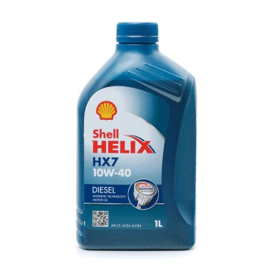 Imagen de Shell Helix HX7 DIESEL 10W 40 1L Aceite de motor 550040427 MERCEDES BENZ: Clase B, SL Cabrio, C Berlina, RENAULT: MEGANE 2, CLIO 3, 2