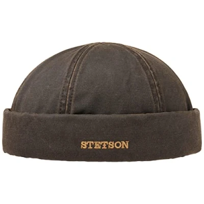 Imagen de Stetson Vangordon CO/PE Docker Gorro Marrón/6 M, marrón, 56 57