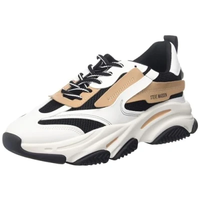 Imagen de Steve Madden Posesión, Zapatillas Mujer, Negro Bronceado, 35 EU