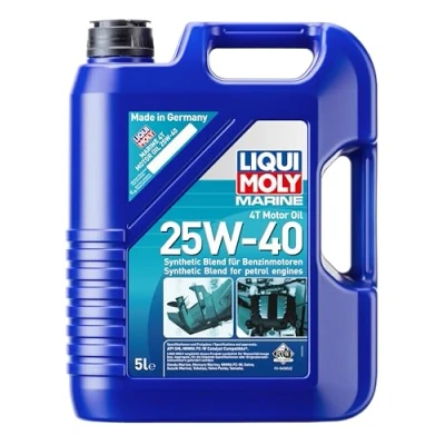 Imagen de Liqui Moly Marine 4T 25W 40 5L Aceite de motor 25027