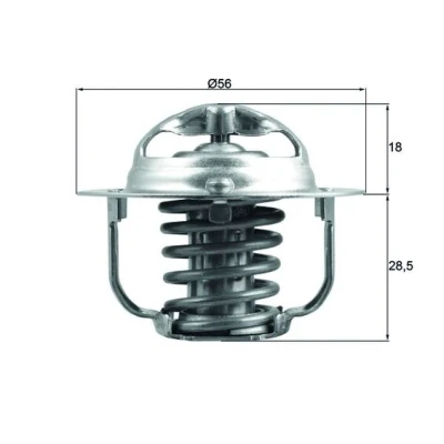 Imagen de MAHLE ORIGINAL TX 208 91D Termostato, refrigerante 91 56 con junta SUBARU: Forester III, Impreza III Hatchback