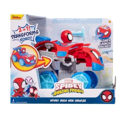 Imagen de Marvel Spidey and His Amazing Friends Vehículo Web Crawler