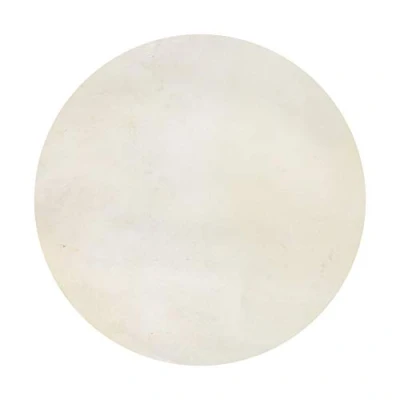 Imagen de BQLZR tambores redondos de piel cabra 35 cm diámetro, para bongo, chamán, pandereta africana 10 pulgadas, beige