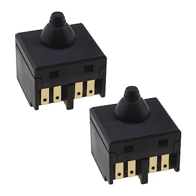 Imagen de eMagTech 2 interruptores de amoladora angular para 100 mm 4 pulgadas, interruptor encendido repuesto, accesorios herramientas eléctricas mano