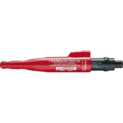 Imagen de Lyra Dry L4494302 Marcador led para perforaciones profundas, incluye sacapuntas y clip, mina de grafito universal en 2B, 2,8 mm todas las superficies