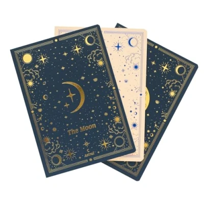 Imagen de Grupo Erik Pack cuadernos A5 Astral Bloc de notas distintos diseños 3 Libretas Libreta Cuaderno pequeña Material escolar y Papeleria