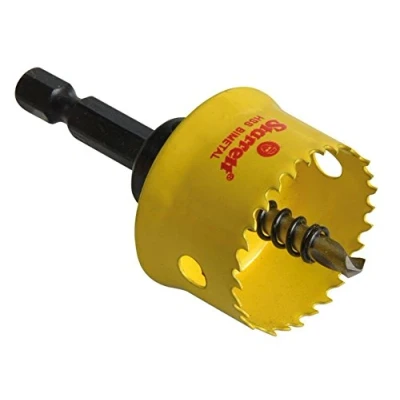 Imagen de Starrett CSC035 Corona perforadora Bi Metal CORDLESS, Amarilla, 35 mm