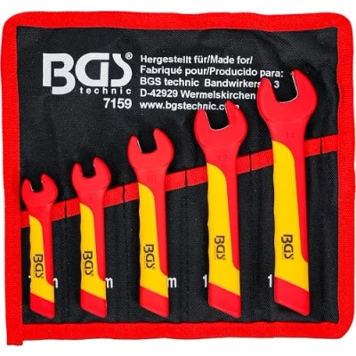 Imagen de BGS 7159 Llave plana de una boca VDE 7 14 mm 5 piezas