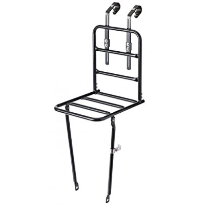 Imagen de Basil VR träger Front Carrier L Portapacchi anteriore, Unisex, Negro, Talla única