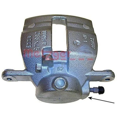 Imagen de METZGER 6250213 Pinza de freno Eje delantero, izquierda MERCEDES BENZ: Clase B