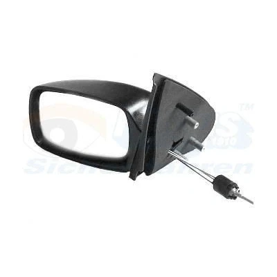 Imagen de espejo retrovisor Van Wezel 1830804 derecha completo, convexo, ajustable desde interior, Ajuste por cable FORD: FIESTA 4