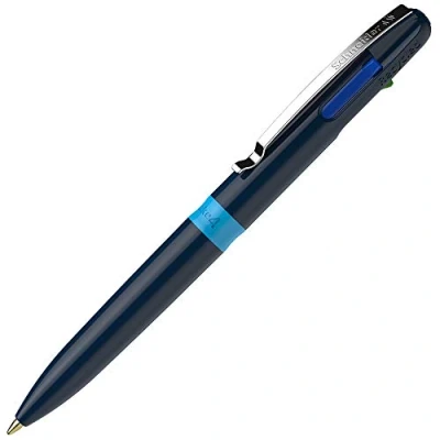 Imagen de Schneider Take 4 138003 Bolígrafo de cuatro colores, color azul