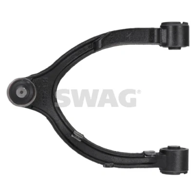 Imagen de SWAG 33 10 4964 Barra oscilante, suspensión de ruedas con apoyo arriba, Eje delantero, izquierda Brazo oscilante transversal Fundición acero 18