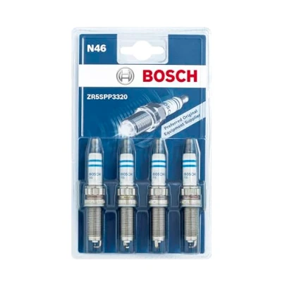 Imagen de Bosch ZR5SPP3320 (N46) Bujías de níquel Doble Platino kit 4