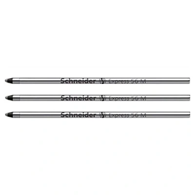 Imagen de SCHNEIDER Lote de 3 recambios Express 56 punta mediana, color negro