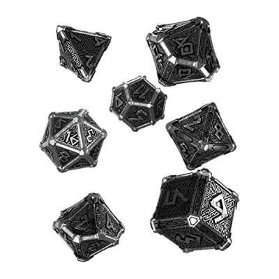 Imagen de Qworkshop Metal mítica Dados Set (7)