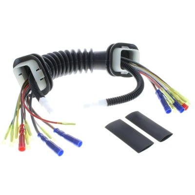 Imagen de VEMO V10 83 0053 Kit de reparación cables Puerta vehículo, Atrás izquierda, derecha con tubo flexible fuelle EXPERT KITS +