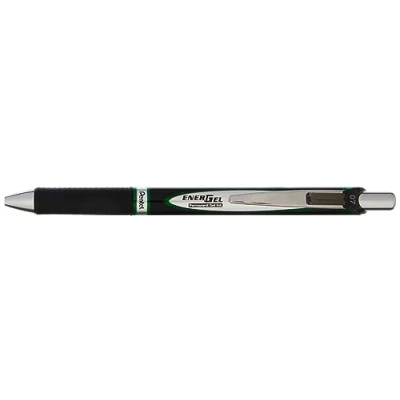 Imagen de Pentel BLP77 DX Documento Energel con mecanismo de presión, impermeable, tinta que no se decolora, indeleble, ISO 27668 2, verde