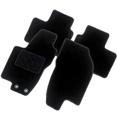 Imagen de AutoStyle TM TO548 Juego de alfombrillas suelo textil delante y detrás 4 negro TOYOTA: Yaris III Hatchback