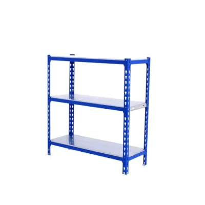 Imagen de Simon Rack Estanteria Metalica, 3 Baldas Ajustables, 180 kg de Punto Flexión, 1000x1000x400 mm, Estantería Almacenaje, Sin Tornillos, Azul/Galva Simonclick