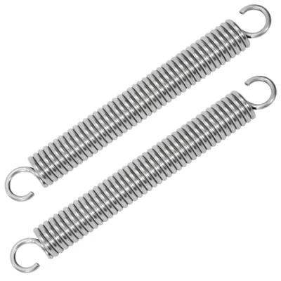 Imagen de GUNGY Resortes de Extensión 150mm Muelles Tensión con Gancho Muelle Acero Inoxidable Diámetro Exterior 18mm Alambre 2,9mm Fuerza Resorte 24KG 2 Piezas