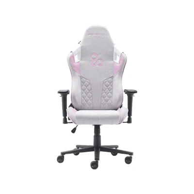Imagen de Silla gaming Newskill Takamikura V2, Reposabrazos 4D, Tela Transpirable, Cojines Lumbar y Cervical, Reclinable en 180º, Hasta 136 kg, Rosa