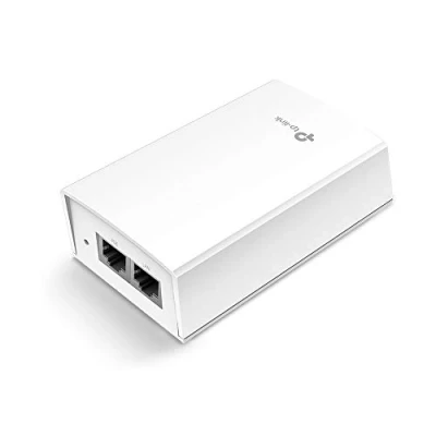 Imagen de TP LINK TL POE4824G adaptador e inyector de PoE Gigabit Ethernet 48 V Adaptador/inyector (Gigabit Ethernet, 10,100,1000 Mbit/s, Blanco, Poder, FCC, CE, RoHS, V)