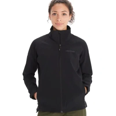 Imagen de Marmot Mujer Wm&#039;s Alsek Jacket, chaqueta softshell impermeable, funcional transpirable, de exterior cortaviento, Black, XS