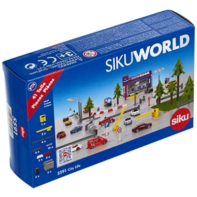 Imagen de siku 5591, Set de accesorios City Life, Plástico, Multicolor, Versatilidad juego