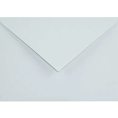 Imagen de Netuno 100 sobres, DIN C6, 114 x 162 mm, 120 g, color gris claro, para invitaciones, tarjetas de agradecimiento, claro