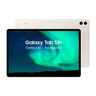 Imagen de Tablet T�ctil SAMSUNG Galaxy Tab S9+ 12.4 RAM 12GB 256 GB Crema S Pen incluido