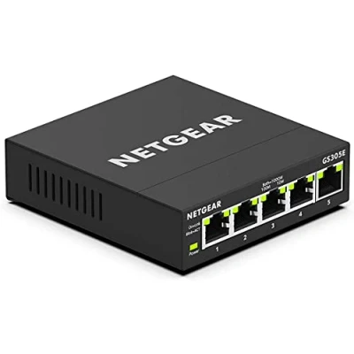 Imagen de NETGEAR Switch Ethernet Smart de 5 puertos GS305E 100PES