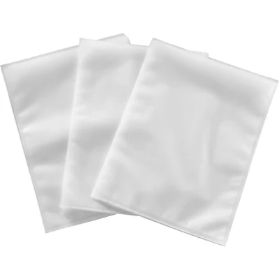 Imagen de Leifheit bolsas para envasar al vacío (30 x 40 cm), bolsa porta alimentos sin BPA, transparentes lavables conservar alimentos, 50 unidades