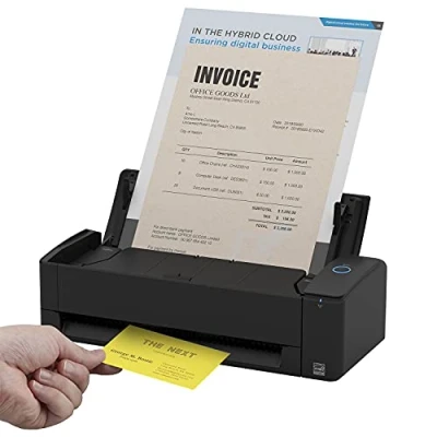 Imagen de Escáner automático de Documentos ScanSnap iX1300 Negro Tarjeta Visita a A4, Dúplex, USB 3.2 y WiFi