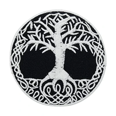 Imagen de Finally Home Parche termoadhesivo con diseño de árbol la vida para planchar