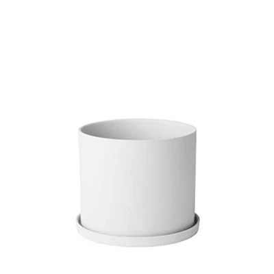Imagen de Blomus Maceta para Hierbas, Porcelana, Blanco Lirio, S
