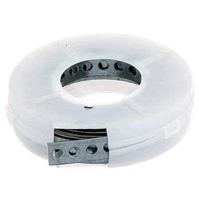 Imagen de Gah alberts 334178 nastro forato, con o senza box di srotolamento, sendzimir zincato, larghezza 17 mm, lunghezza 3 m