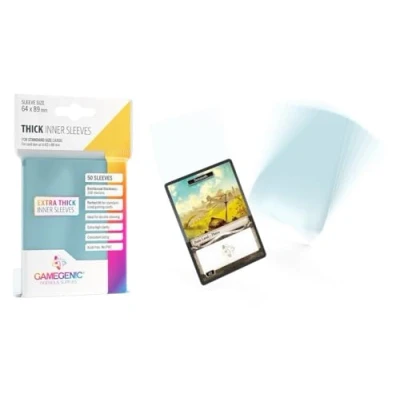 Imagen de Gamegenic Thick Inner Sleeves Multilenguaje (Incluye Español), GGS10114ML