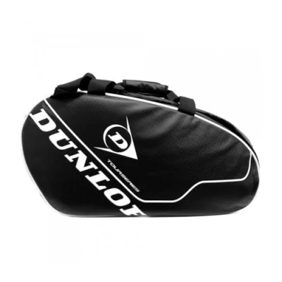 Imagen de Dunlop Tour Intro Carbon Pro BK/White… Paletero, Bolsa, Adultos Unisex, Blanco, Mediano