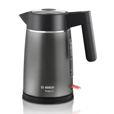 Imagen de Bosch DesignLine Hervidor de agua (1,7 l) Parte frontal cepillada. antracita